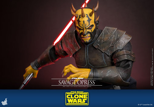 Star Wars - The Clone Wars: Savage Opress, 1/6 Figur von Hot Toys