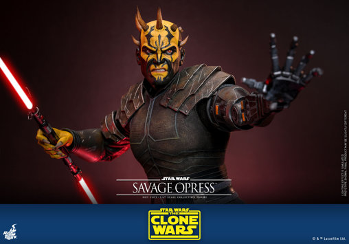 Star Wars - The Clone Wars: Savage Opress, 1/6 Figur von Hot Toys