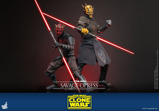 Star Wars - The Clone Wars: Savage Opress, 1/6 Figur von Hot Toys