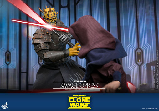 Star Wars - The Clone Wars: Savage Opress, 1/6 Figur von Hot Toys