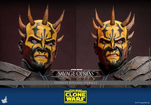 Star Wars - The Clone Wars: Savage Opress, 1/6 Figur von Hot Toys