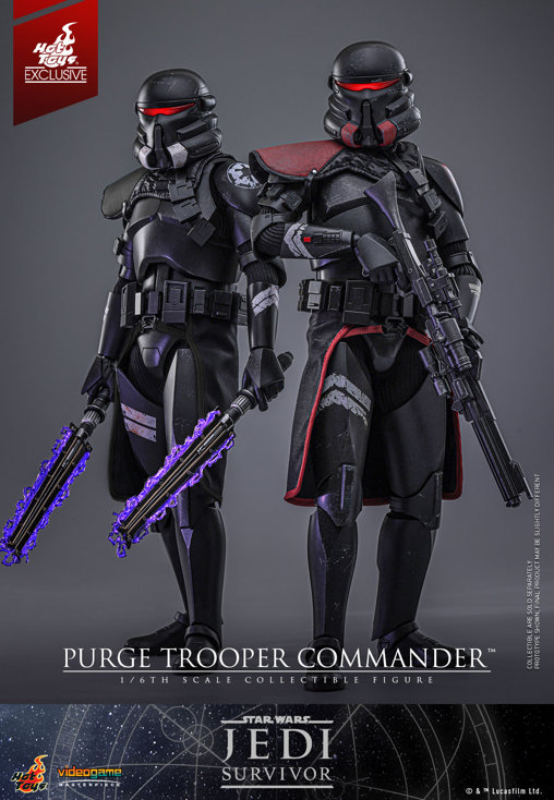 Star Wars - Jedi Survivor: Purge Trooper Commander, 1/6 Figur von Hot Toys