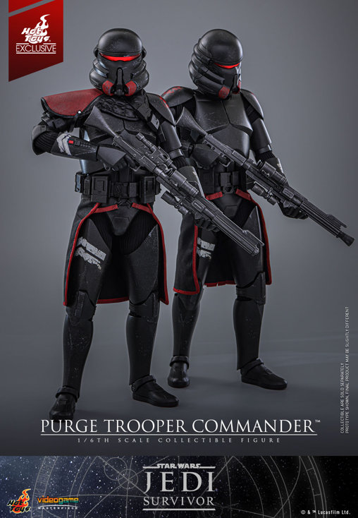 Star Wars - Jedi Survivor: Purge Trooper Commander, 1/6 Figur von Hot Toys