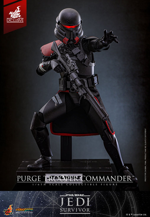 Star Wars - Jedi Survivor: Purge Trooper Commander, 1/6 Figur von Hot Toys