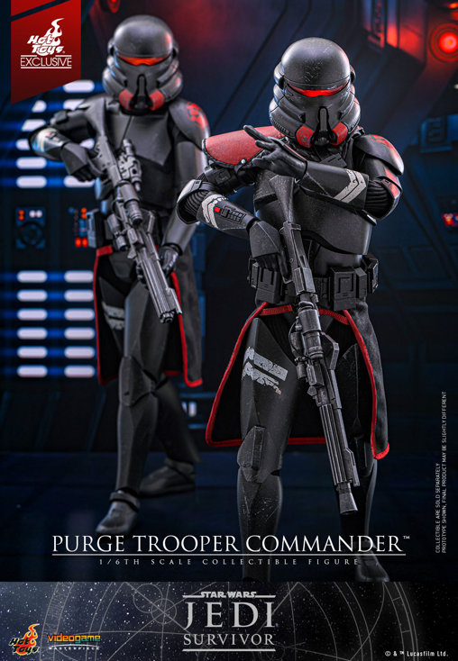 Star Wars - Jedi Survivor: Purge Trooper Commander, 1/6 Figur von Hot Toys