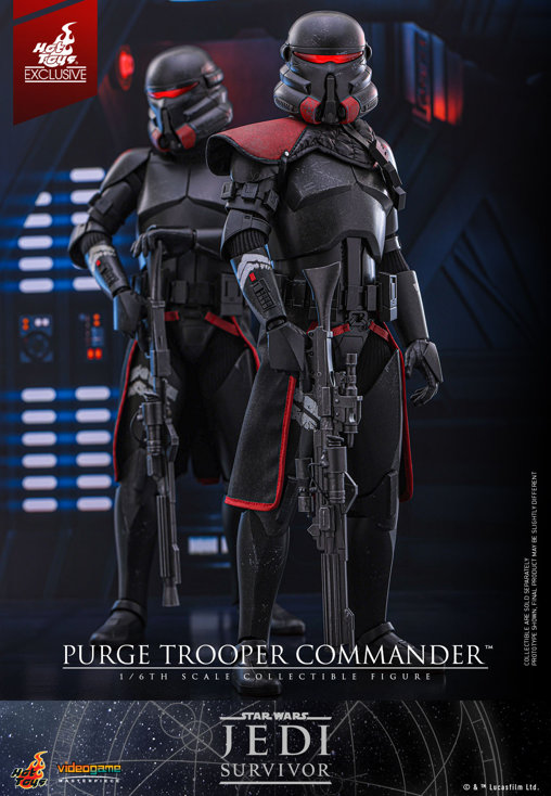 Star Wars - Jedi Survivor: Purge Trooper Commander, 1/6 Figur von Hot Toys