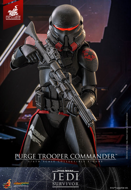 Star Wars - Jedi Survivor: Purge Trooper Commander, 1/6 Figur von Hot Toys