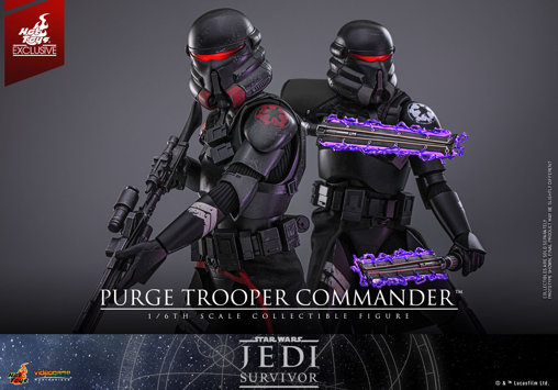Star Wars - Jedi Survivor: Purge Trooper Commander, 1/6 Figur von Hot Toys