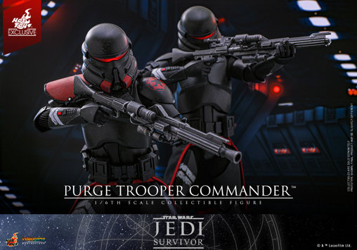 Star Wars - Jedi Survivor: Purge Trooper Commander, 1/6 Figur von Hot Toys