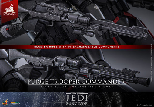 Star Wars - Jedi Survivor: Purge Trooper Commander, 1/6 Figur von Hot Toys