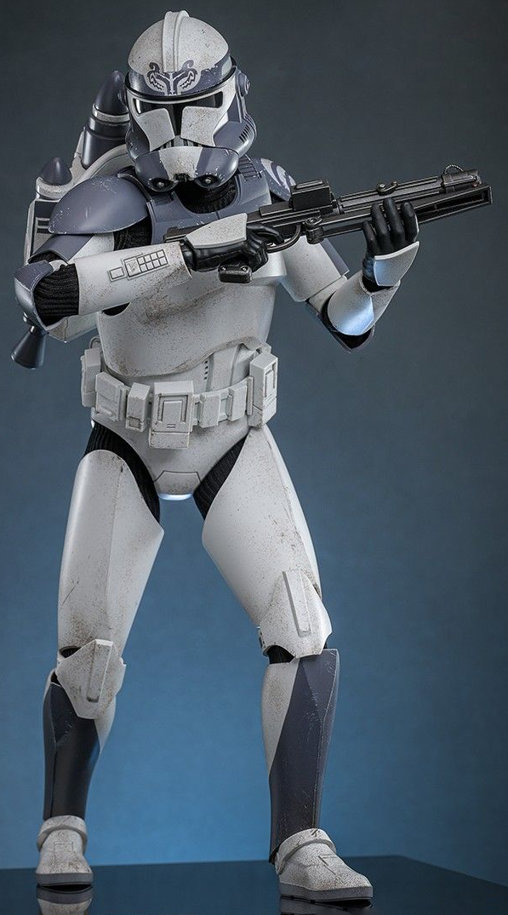 Star Wars - The Clone Wars: 104th Battalion Wolfpack Clone Trooper, 1/6 Figur von Hot Toys