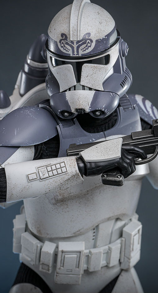 Star Wars - The Clone Wars: 104th Battalion Wolfpack Clone Trooper, 1/6 Figur von Hot Toys