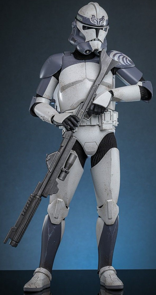 Star Wars - The Clone Wars: 104th Battalion Wolfpack Clone Trooper, 1/6 Figur von Hot Toys