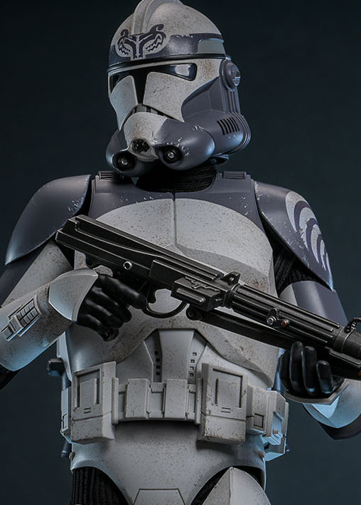 Star Wars - The Clone Wars: 104th Battalion Wolfpack Clone Trooper, 1/6 Figur von Hot Toys