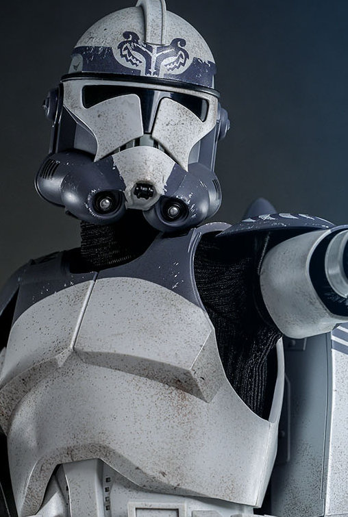 Star Wars - The Clone Wars: 104th Battalion Wolfpack Clone Trooper, 1/6 Figur von Hot Toys