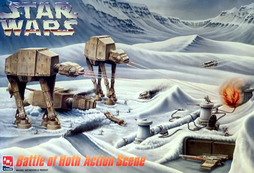 Star Wars - Episode V - The Empire Strikes Back: Battle of Hoth Action Scene, Modell-Bausatz ... https://spaceart.de/produkte/star-wars-battle-of-hoth-action-scene-modell-bausatz-ertl-sw061.php