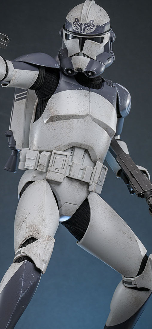 Star Wars - The Clone Wars: 104th Battalion Wolfpack Clone Trooper, 1/6 Figur von Hot Toys