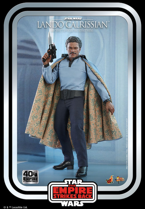 Star Wars - Episode V - The Empire Strikes Back: Lando Calrissian, 1/6 Figur von Hot Toys