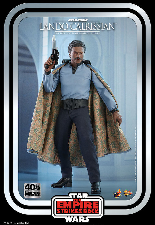 Star Wars - Episode V - The Empire Strikes Back: Lando Calrissian, 1/6 Figur von Hot Toys