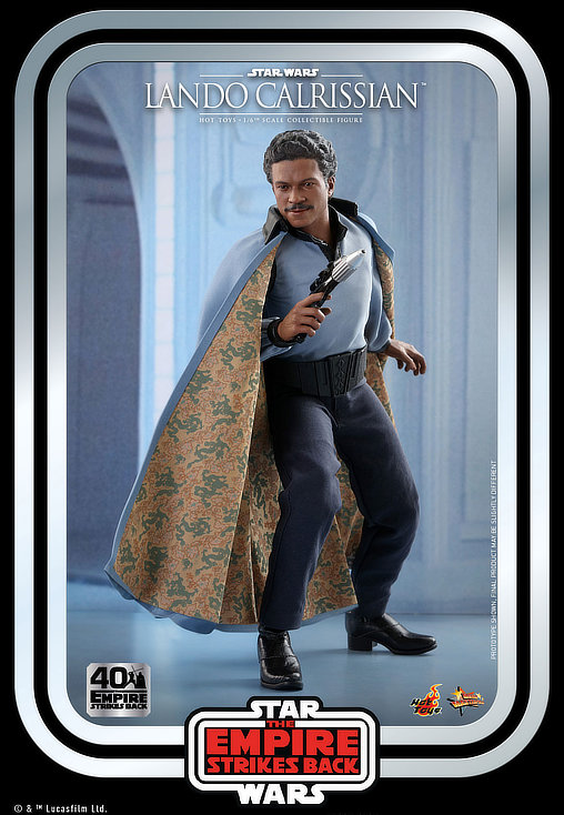 Star Wars - Episode V - The Empire Strikes Back: Lando Calrissian, 1/6 Figur von Hot Toys
