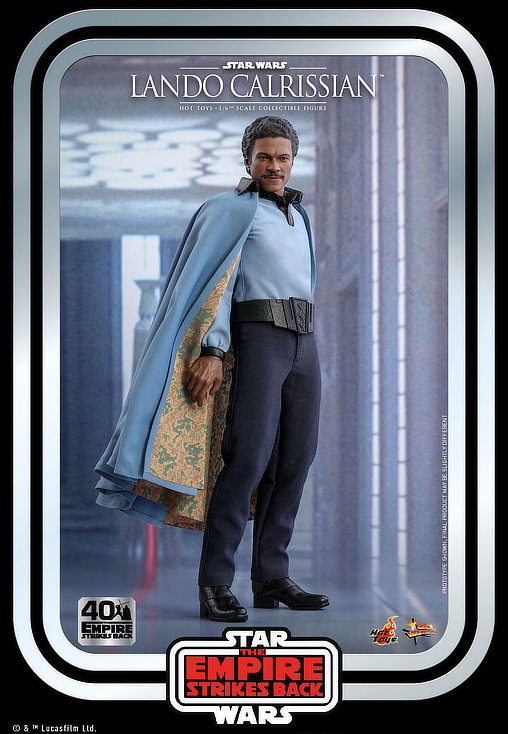 Star Wars - Episode V - The Empire Strikes Back: Lando Calrissian, 1/6 Figur von Hot Toys