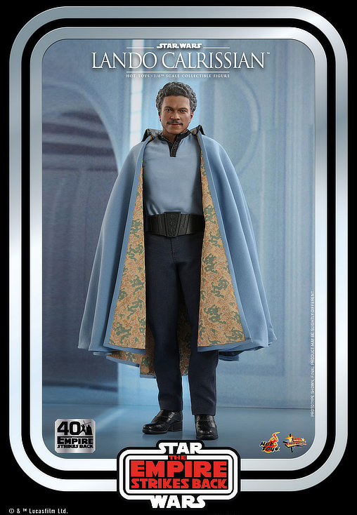 Star Wars - Episode V - The Empire Strikes Back: Lando Calrissian, 1/6 Figur von Hot Toys