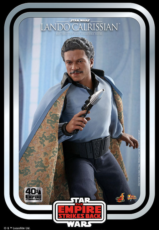 Star Wars - Episode V - The Empire Strikes Back: Lando Calrissian, 1/6 Figur von Hot Toys