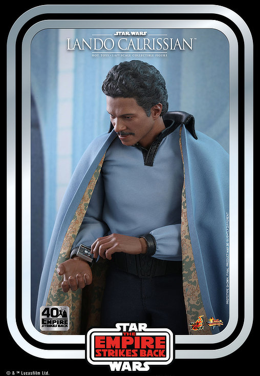 Star Wars - Episode V - The Empire Strikes Back: Lando Calrissian, 1/6 Figur von Hot Toys