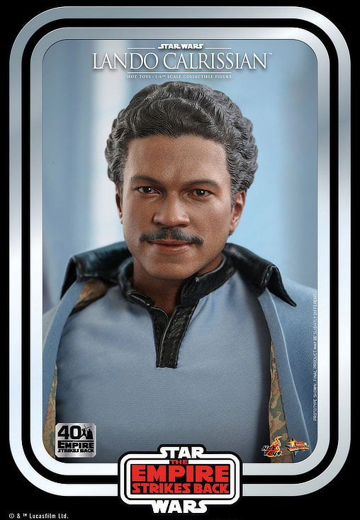Star Wars - Episode V - The Empire Strikes Back: Lando Calrissian, 1/6 Figur von Hot Toys