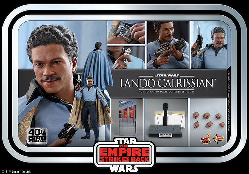 Star Wars - Episode V - The Empire Strikes Back: Lando Calrissian, 1/6 Figur von Hot Toys
