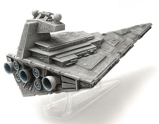 Star Wars - Episode IV - A New Hope: Imperial Star Destroyer - mit Beleuchtung, Modell-Bausatz ... https://spaceart.de/produkte/sw063-star-wars-imperial-star-destroyer-mit-beleuchtung-fiber-optic-036881087823-amt-ertl-8782-spaceart.php