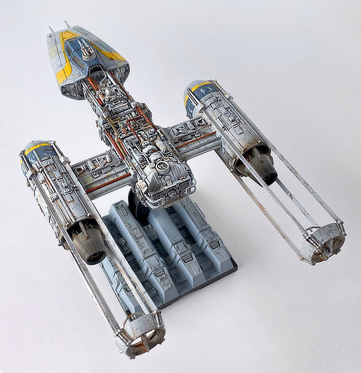 Star Wars - Episode IV - A New Hope: Y-Wing Fighter, Fertig-Modell von SPACEart