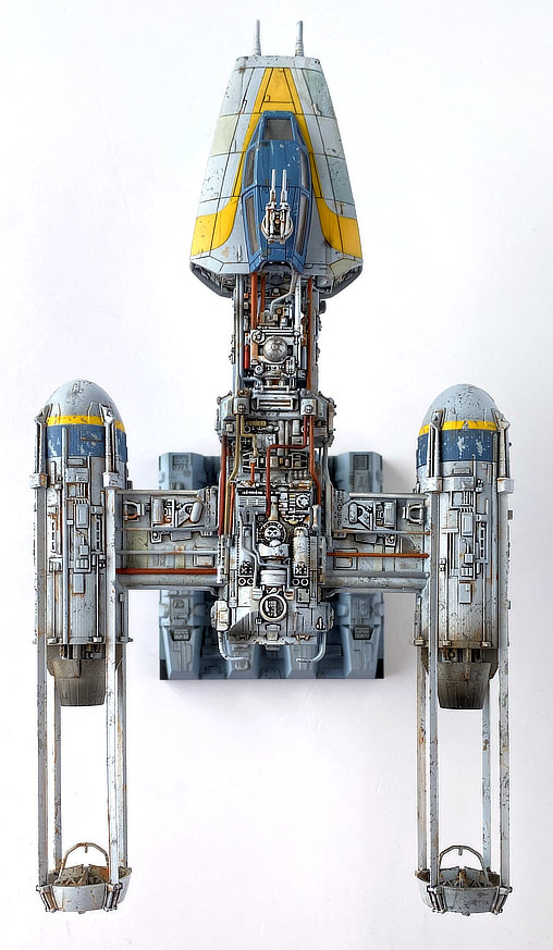 Star Wars - Episode IV - A New Hope: Y-Wing Fighter, Fertig-Modell von SPACEart