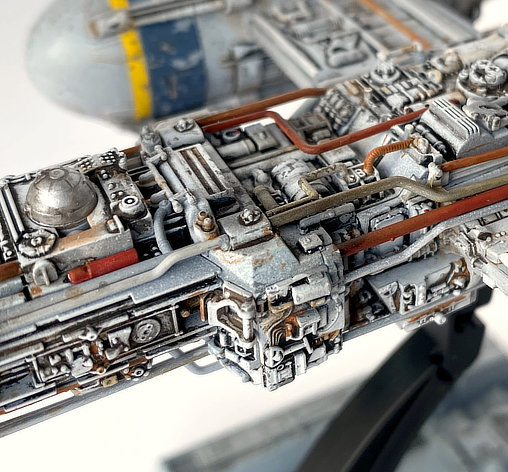 Star Wars - Episode IV - A New Hope: Y-Wing Fighter, Fertig-Modell von SPACEart