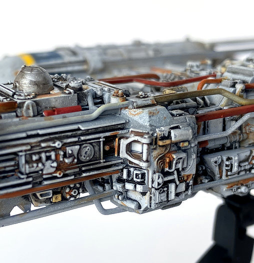 Star Wars - Episode IV - A New Hope: Y-Wing Fighter, Fertig-Modell von SPACEart