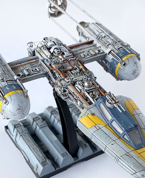 Star Wars - Episode IV - A New Hope: Y-Wing Fighter, Fertig-Modell von SPACEart