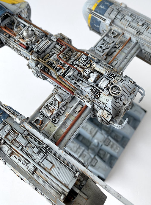 Star Wars - Episode IV - A New Hope: Y-Wing Fighter, Fertig-Modell von SPACEart