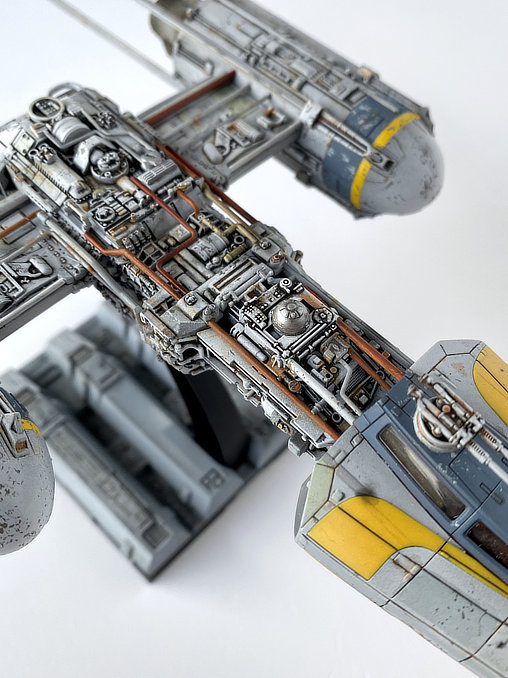 Star Wars - Episode IV - A New Hope: Y-Wing Fighter, Fertig-Modell von SPACEart
