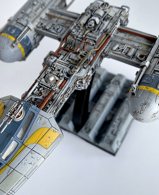 Star Wars - Episode IV - A New Hope: Y-Wing Fighter, Fertig-Modell von SPACEart