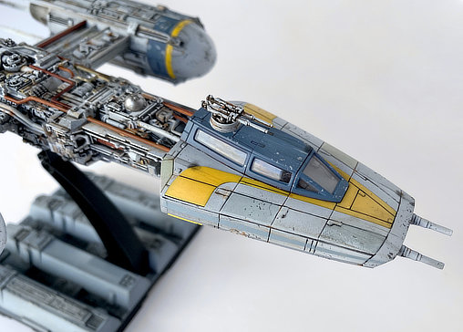 Star Wars - Episode IV - A New Hope: Y-Wing Fighter, Fertig-Modell von SPACEart