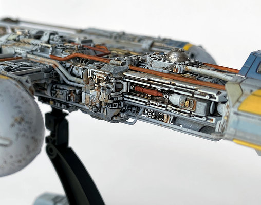 Star Wars - Episode IV - A New Hope: Y-Wing Fighter, Fertig-Modell von SPACEart