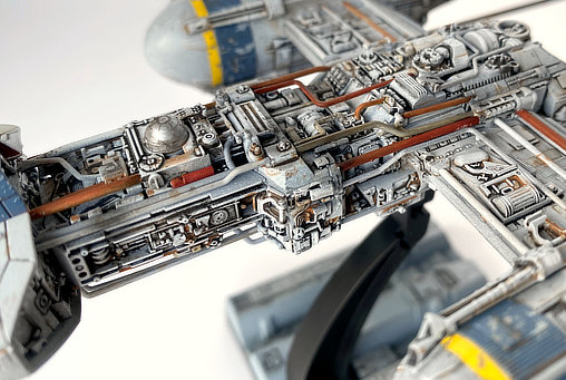 Star Wars - Episode IV - A New Hope: Y-Wing Fighter, Fertig-Modell von SPACEart