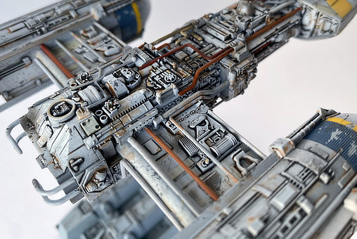 Star Wars - Episode IV - A New Hope: Y-Wing Fighter, Fertig-Modell von SPACEart
