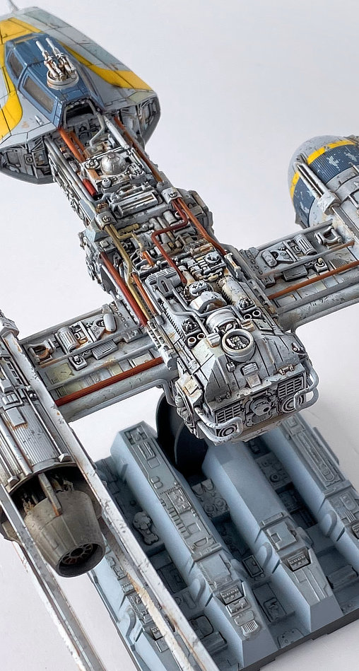 Star Wars - Episode IV - A New Hope: Y-Wing Fighter, Fertig-Modell von SPACEart