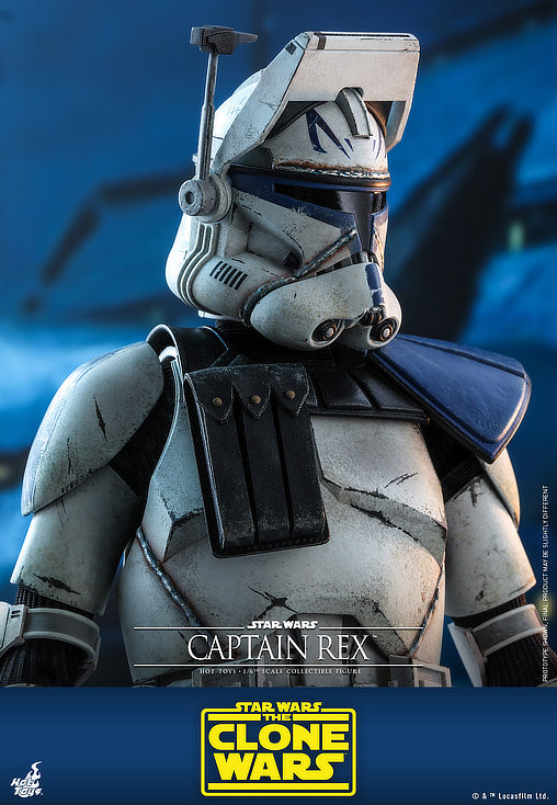 Star Wars - The Clone Wars: Captain Rex, 1/6 Figur von Hot Toys