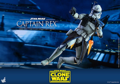 Star Wars - The Clone Wars: Captain Rex, 1/6 Figur von Hot Toys