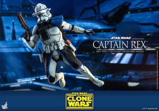 Star Wars - The Clone Wars: Captain Rex, 1/6 Figur von Hot Toys