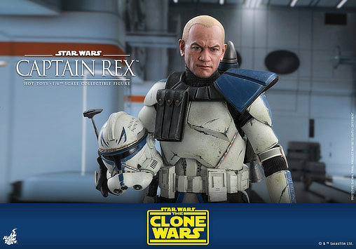Star Wars - The Clone Wars: Captain Rex, 1/6 Figur von Hot Toys