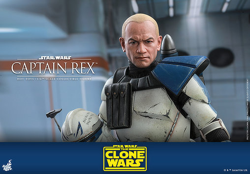 Star Wars - The Clone Wars: Captain Rex, 1/6 Figur von Hot Toys