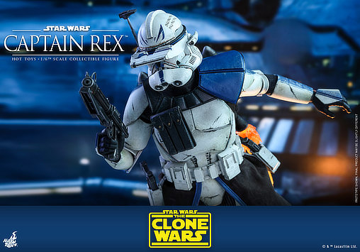 Star Wars - The Clone Wars: Captain Rex, 1/6 Figur von Hot Toys